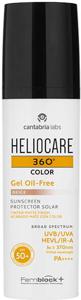 HELIOCARE 360º Gel Oil Free SPF50 Beige 50 ml produkt bild