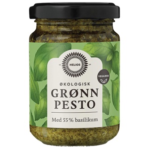 Helios Grønn Pesto, 130 g produktbilde