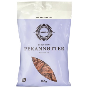 Helios Pekannøtter, 100 g produktbilde