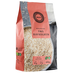Helios Små Havregryn, 600 g produktbilde