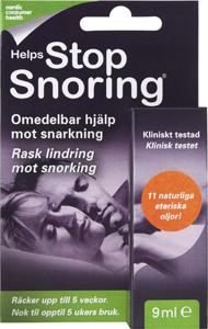 Helps Stop Snoring Snarkspray 9ml produkt bild