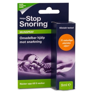 Helps Stop Snoring Spray 9 ml produktbillede