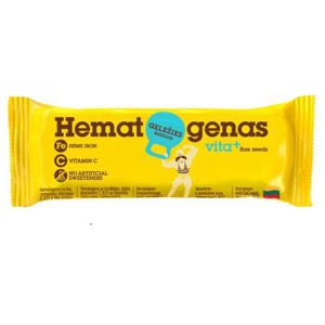 Hematogeen linaseemned + vitamiinid 50 g toote pilt