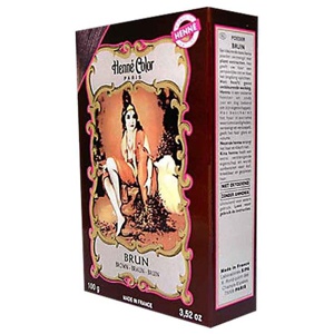 Henna Color Pulver braun Brun, 100 g Pulver Produktbild
