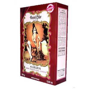 Henna Color Pulver mahagoni dunkel Auburn, 100 g Pulver Produktbild