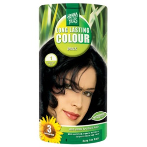 Henna Plus Hårfarve   1 Black produktbillede