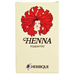 Henna pulver kopparröd 125g Herbique produkt bild