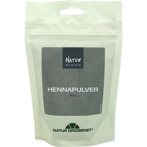 Hennapulver rød - 100 gram produktbillede