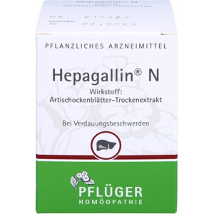 HEPAGALLIN N Dragees Produktbild