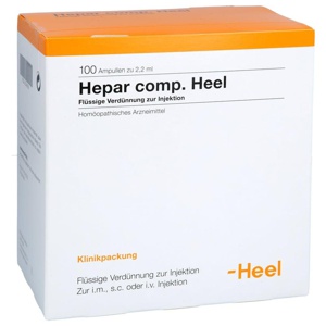HEPAR COMP.Heel Ampullen Produktbild