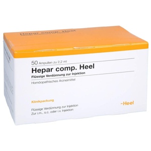 HEPAR COMP.Heel Ampullen Produktbild