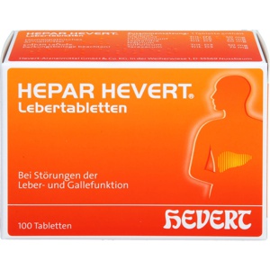 HEPAR HEVERT Lebertabletten Produktbild