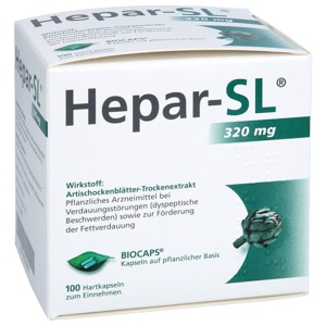 HEPAR-SL 320 mg Hartkapseln Produktbild