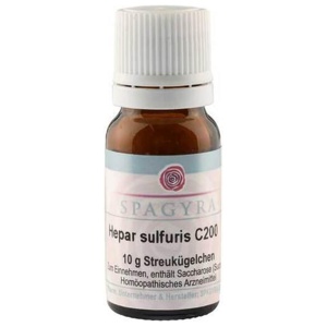 HEPAR SULFURIS C 200 Globuli Produktbild