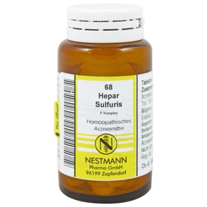 HEPAR SULFURIS F Komplex Nr.68 Tabletten Produktbild