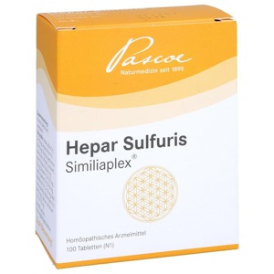 HEPAR SULFURIS SIMILIAPLEX Tabletten Produktbild