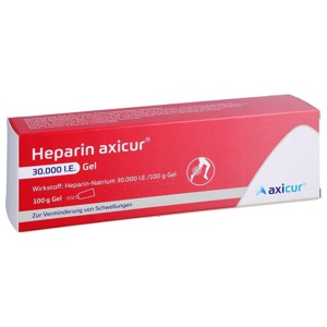 HEPARIN AXICUR 30.000 I.E. Gel Produktbild