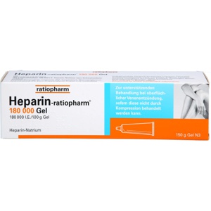 HEPARIN-RATIOPHARM 180.000 I.E. Gel Produktbild