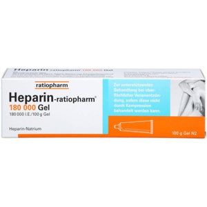 HEPARIN-RATIOPHARM 180.000 I.E. Gel Produktbild