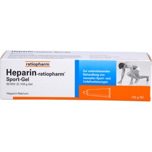 HEPARIN-RATIOPHARM Sport Gel Produktbild