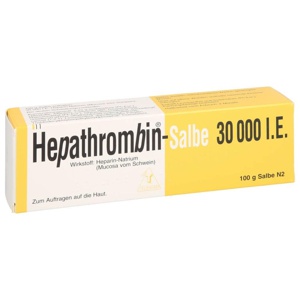 HEPATHROMBIN Salbe 30.000 Produktbild