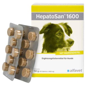 HEPATOSAN 1600 Diät-Erg.Futterm.Tab.f.Hunde Produktbild