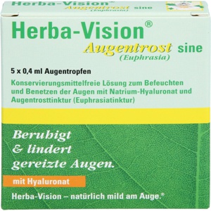 HERBA-VISION Augentrost sine Augentropfen 5X0.4 ml Augentropfen Produktbild