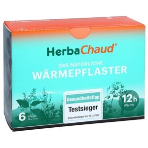 Herbachaud Wärmepflaster, 6 St Pflaster Produktbild