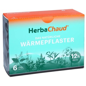 HERBACHAUD Wärmepflaster 6 St Pflaster Produktbild