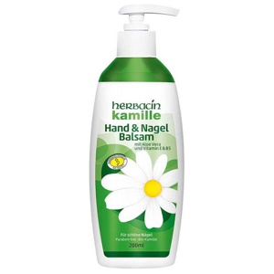 Herbacin kamille Hand & Nagelbalsam Spender, 200 ml Balsam Produktbild