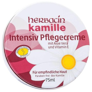 Herbacin Kamille Intensiv Pflegecreme Dose, 75 ml Creme Produktbild