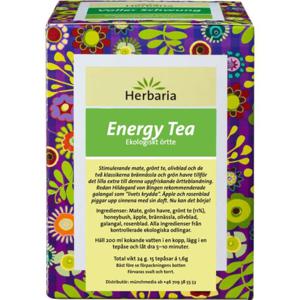 Herbaria Energy Tea 15 tepåsar produkt bild