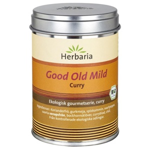 Herbaria Good Old Mild Curry 80 g produkt bild