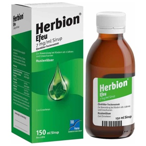 HERBION Efeu 7 mg/ml Sirup Produktbild