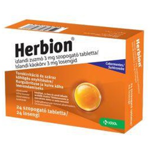 Herbion islandi käokõrv loseng 3mg n24 toote pilt