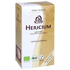 HERICIUM VITALPILZ Bio Terra Mundo Kapseln Produktbild