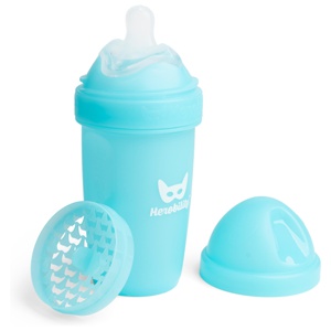 Herobility Baby Bottle Blue 240 ml produkt bild