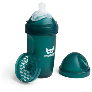 Herobility Baby Bottle Dark Green 240 ml produkt bild