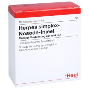HERPES SIMPLEX Nosode Injeel Ampullen Produktbild