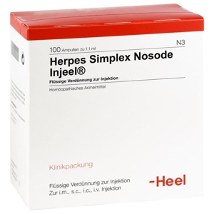 HERPES SIMPLEX Nosode Injeel Ampullen Produktbild