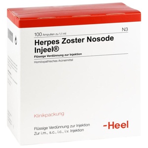 HERPES ZOSTER Nosode Injeel Ampullen Produktbild
