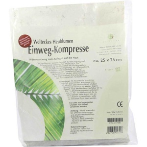 HEUBLUMEN EINWEG-Kompresse 25x25 cm Produktbild