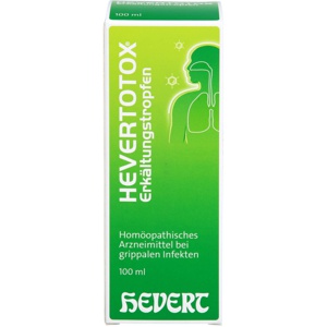 HEVERTOTOX Erkältungstropfen Produktbild