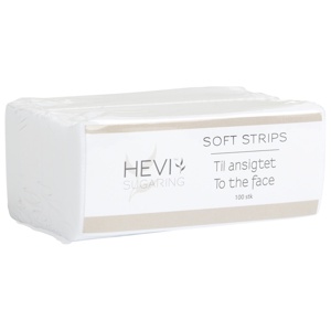 HEVI Sugaring Strips til Ansigt 100 stk produktbillede