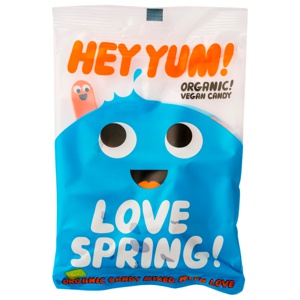 Hey Yum Vingummi Love Spring Økologisk   100 g produktbillede