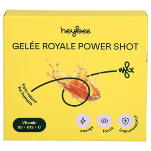 Heybee Gelee Royale Power SHOT Trinkampullen, 10X12 ml Trinkampullen Produktbild