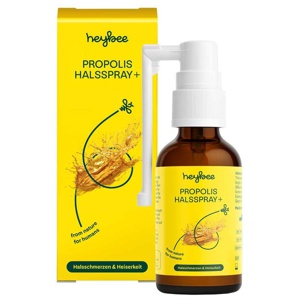 Heybee Propolis Halsspray +, 30 ml Spray Produktbild