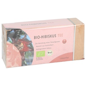 HIBISKUSTEE Bio Filterbeutel Produktbild