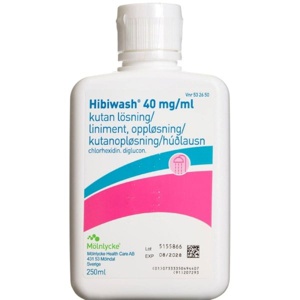 Hibiwash 40 mg/ml 250 ml produktbillede