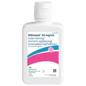 Hibiwash Liniment 40mg/ml, 250 ml produktbilde